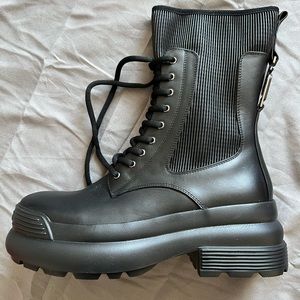 Brand new Liu Jo combat boots! Black leather size 40 eu. Dm me before purchasing